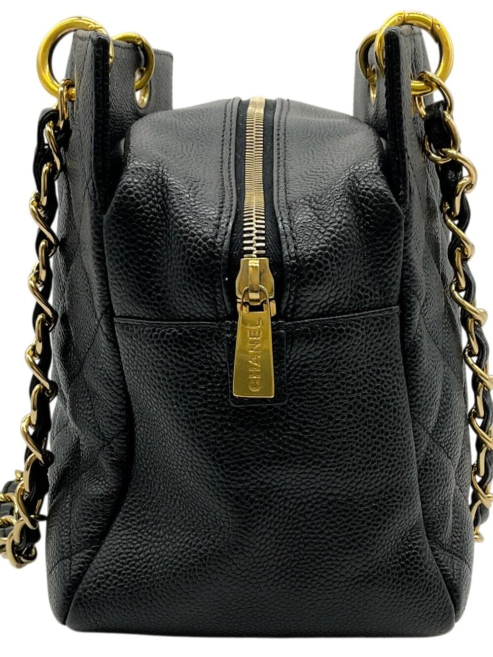 Chanel Black Caviar Petite Timeless Tote - Picture 2 of 9